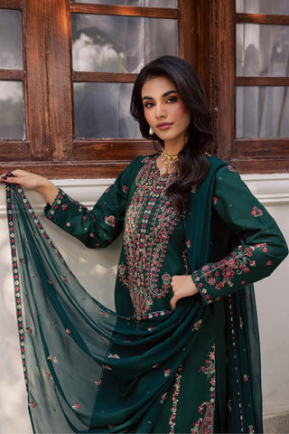 Premium Festive Unstitched Suit 3-Pc