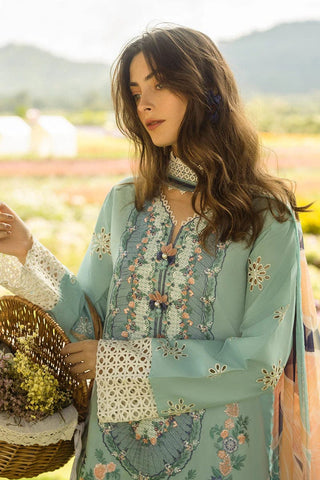 3-Piece Unstitched Embroidered Suit