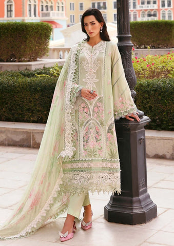 3-Piece Unstitched Embroidered Suit