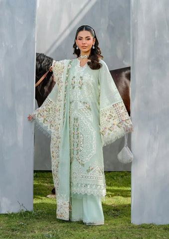 Premium Embroidered Unstitched Suit 3-Pc
