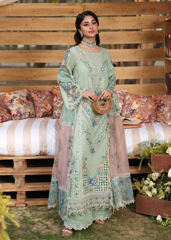 3-Piece Unstitched Embroidered Suit