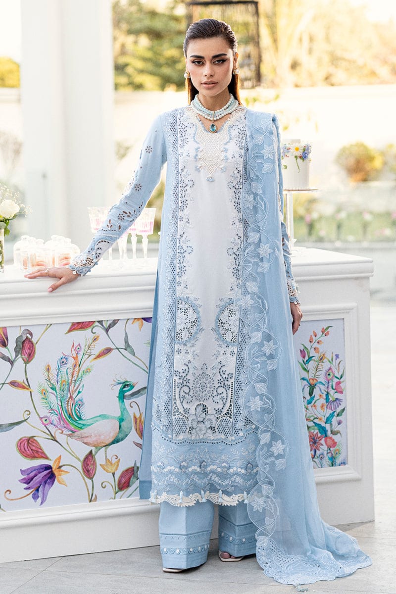 3-Piece Unstitched Embroidered Suit
