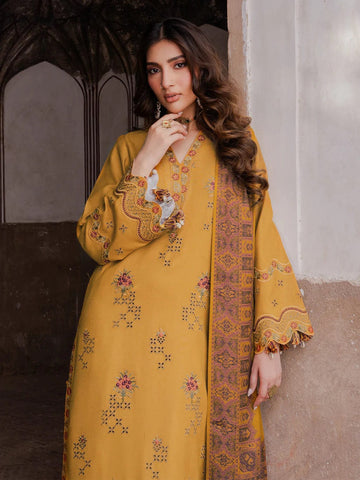 3-Pc Festive Unstitched Suit