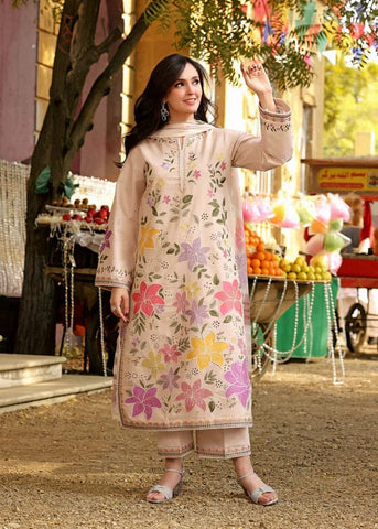Festive Unstitched Lawn 3-pc Suit