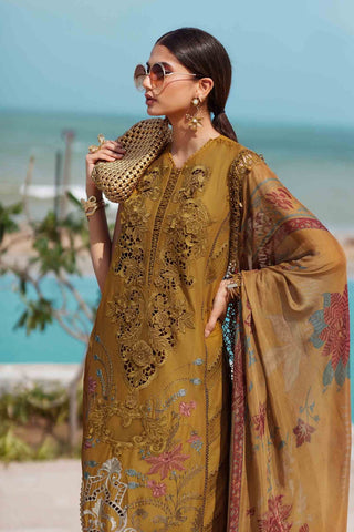 3-Piece Embroidered Unstitched Suit