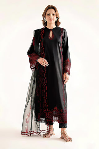 3-Piece Party Wear Unstitched Suit