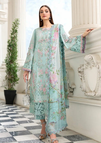 Embroidery Unstitched Lawn 3-pc Suit C-972
