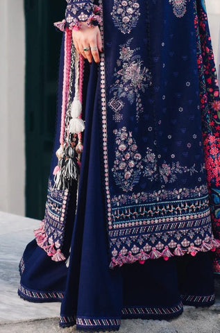 Premium Unstitched Festive 3-PC Suit