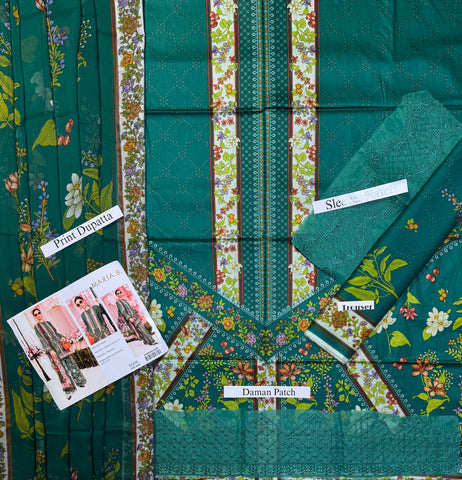 3-Piece Printed Lawn Suit