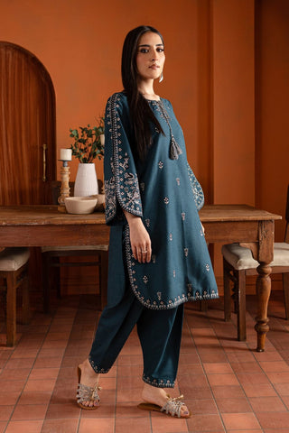 2pc Festive Unstitched Lawn Suit