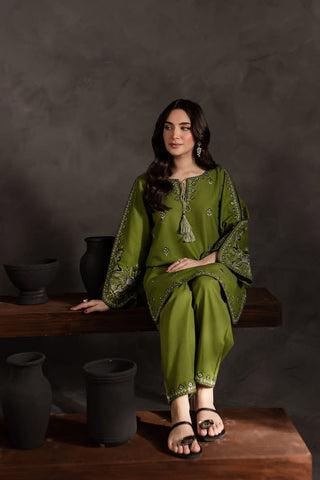 2pc Festive Unstitched Lawn Suit