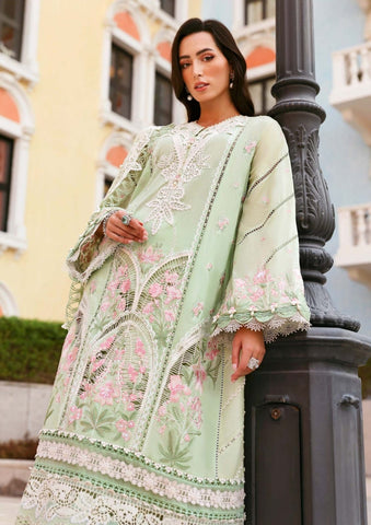 3-Piece Unstitched Embroidered Suit