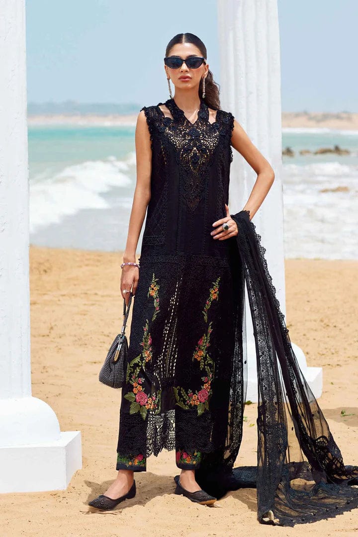3-Pc Embroidery Unstitched Suit