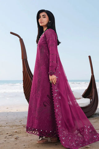 Full Embroidery Unstitched Lawn 3-pc Suit