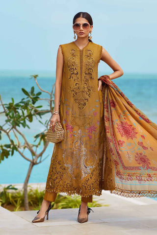 3-Piece Embroidered Unstitched Suit
