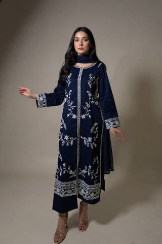 3-Piece Unstitched Fancy Suit