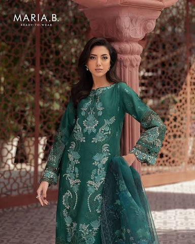 Embroidery Unstitched Lawn 3-pc Suit C-6168