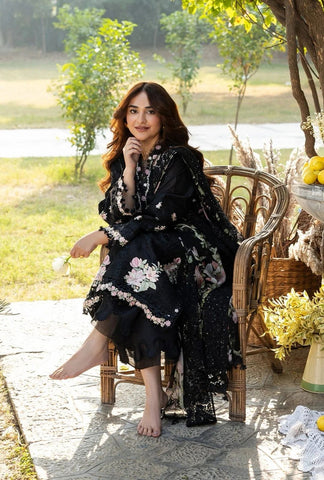 Embroidery Unstitched Lawn 3-pc Suit C-4148