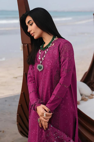 Full Embroidery Unstitched Lawn 3-pc Suit