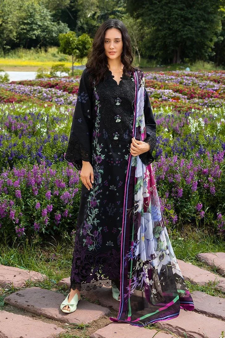 Embroidery Unstitched Lawn 3-pc Suit C-6171