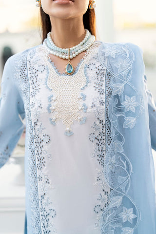 3-Piece Unstitched Embroidered Suit