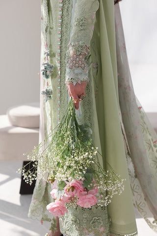 Premium Embroidered Unstitched 3-Pc Suit