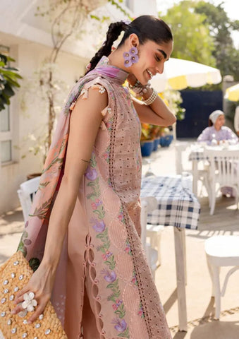 Premium Embroidered Unstitched 3-PC Suit