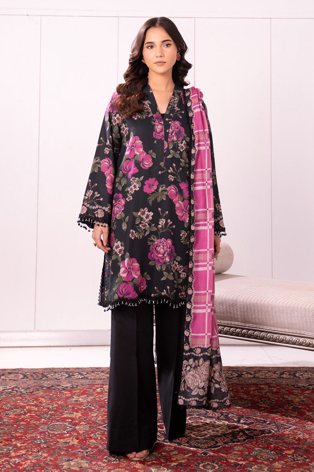 3-Piece Printed Lawn Suit