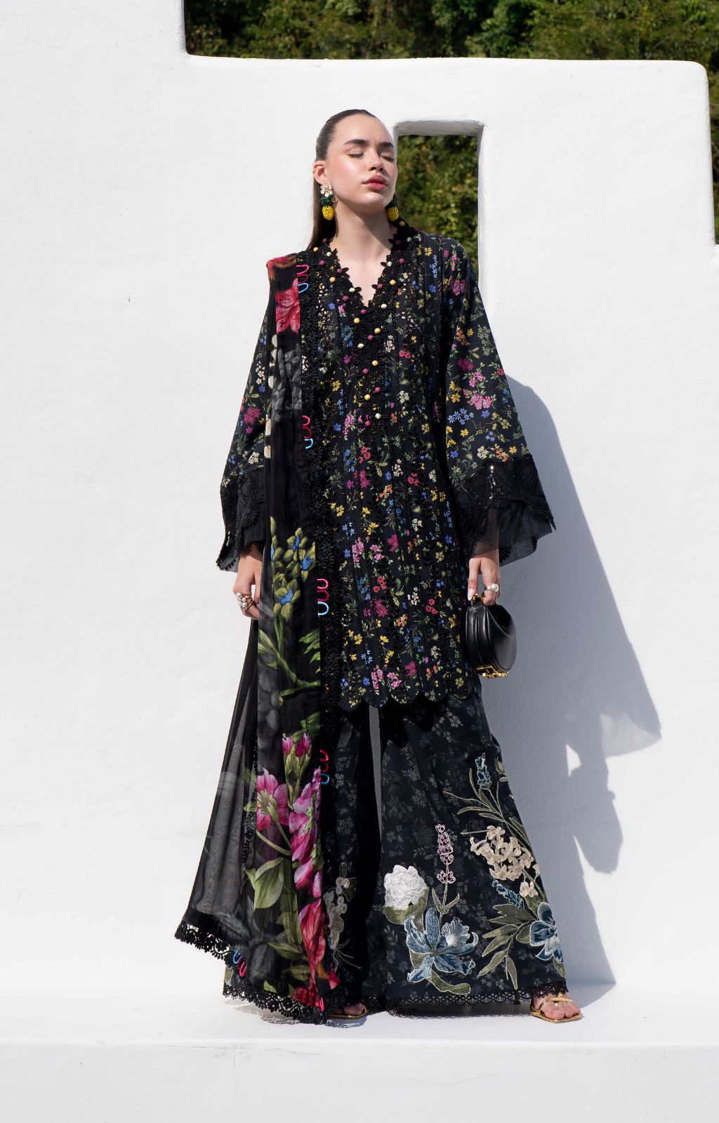3-Piece Printed Lawn Suit