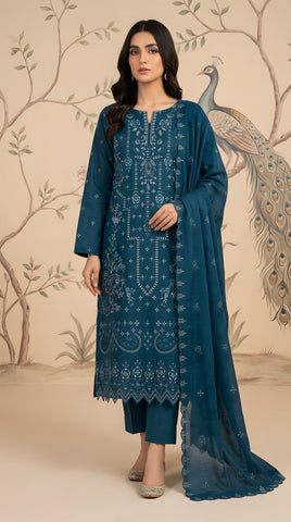 3-Piece Embroidery Suit