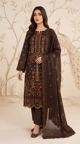 3-Piece Embroidery Suit