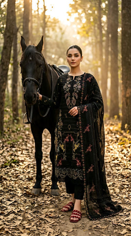 3-Piece Embroidery Suit
