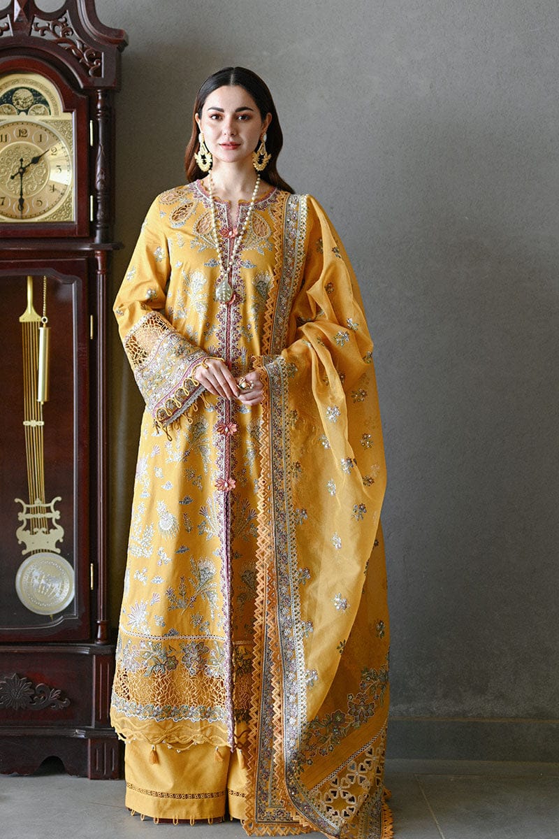 3-Piece Unstitched Embroidered Suit