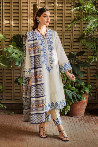 3-Piece Fancy Unstitched Suit