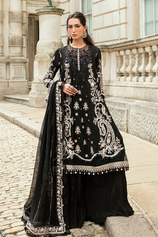 3-Pc Premium Embroidered Unstitched Suit