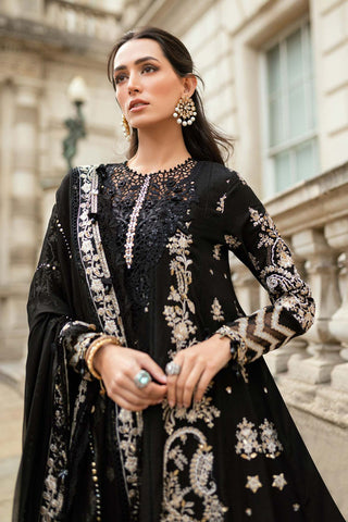 3-Pc Premium Embroidered Unstitched Suit