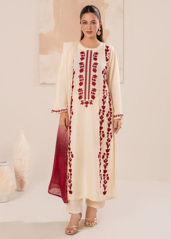 3-Piece Unstitched Print Lawn Suit