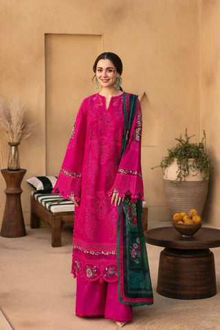 3-Piece Festive Unstitched Suit