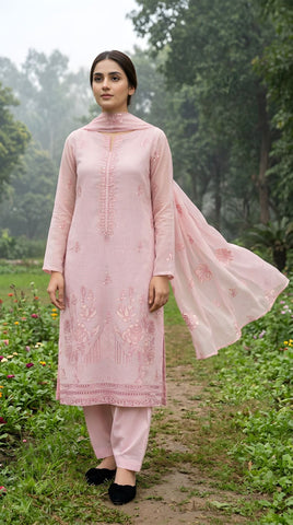 3-Piece Unstitched Festive Suit
