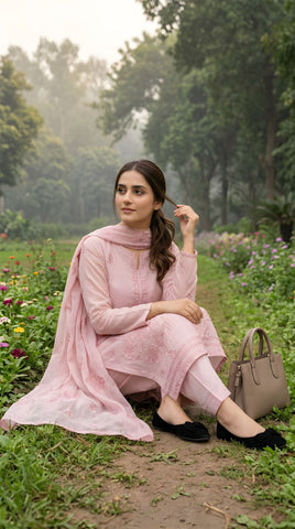3-Piece Unstitched Festive Suit