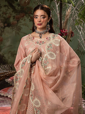 Embroidery Unstitched Lawn 3-pc Suit C-6169