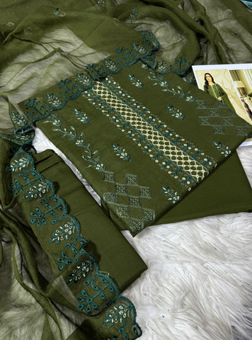3-Piece Embroidery Suit
