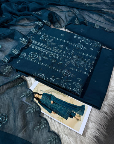 3-Piece Embroidery Suit