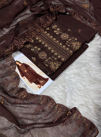 3-Piece Embroidery Suit