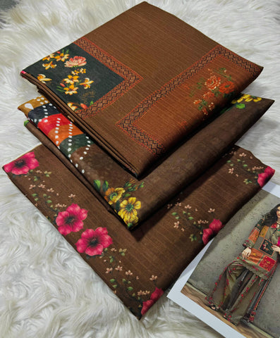 3-Piece Printed Lawn Suit