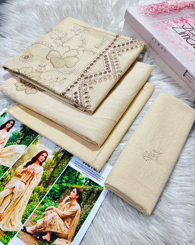 3-Piece Unstitched Festive Suit