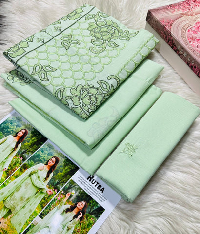 3-Piece Unstitched Festive Suit