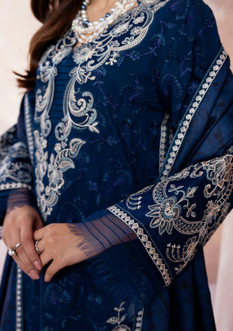 Embroidered Unstitched Suit 3-Pc
