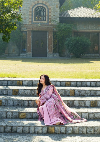 3-Piece Unstitched Embroidered Suit