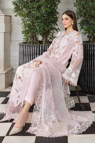 Embroidery Unstitched Lawn 3-pc Suit C-973